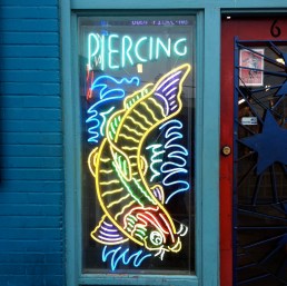 piercing neon
