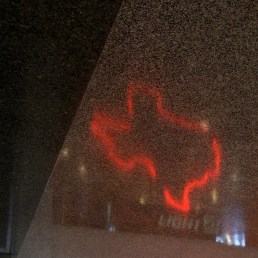 texas reflected