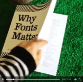 Why Fonts Matter US publication