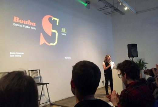 Kiki Bouba at Letterform Live