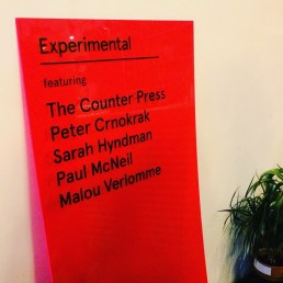 Letterform Live lineup