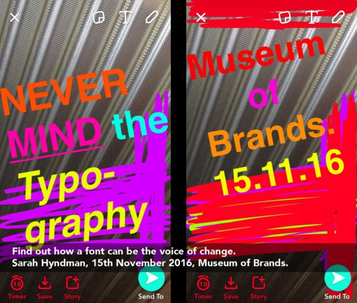 Typography as the voice of change