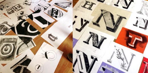 Case study: Design thinking with typography workshop