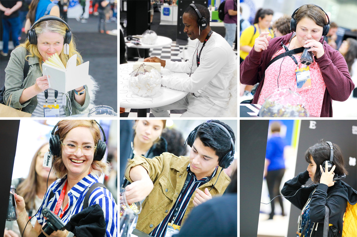Type Tasting installation at Adobe MAX in Los Angeles